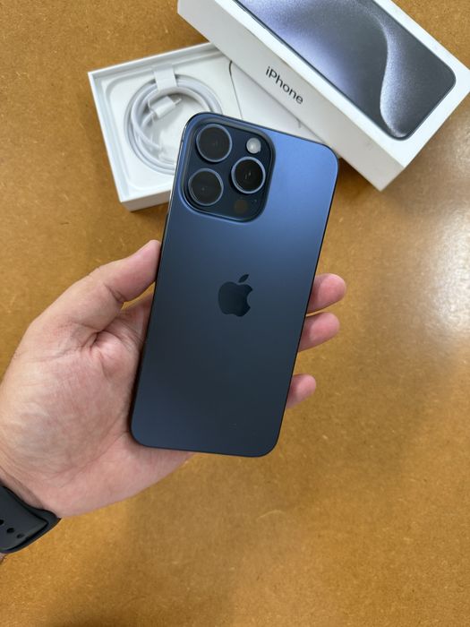 iPhone 15 Pro Max Titanium Blue 256Gb