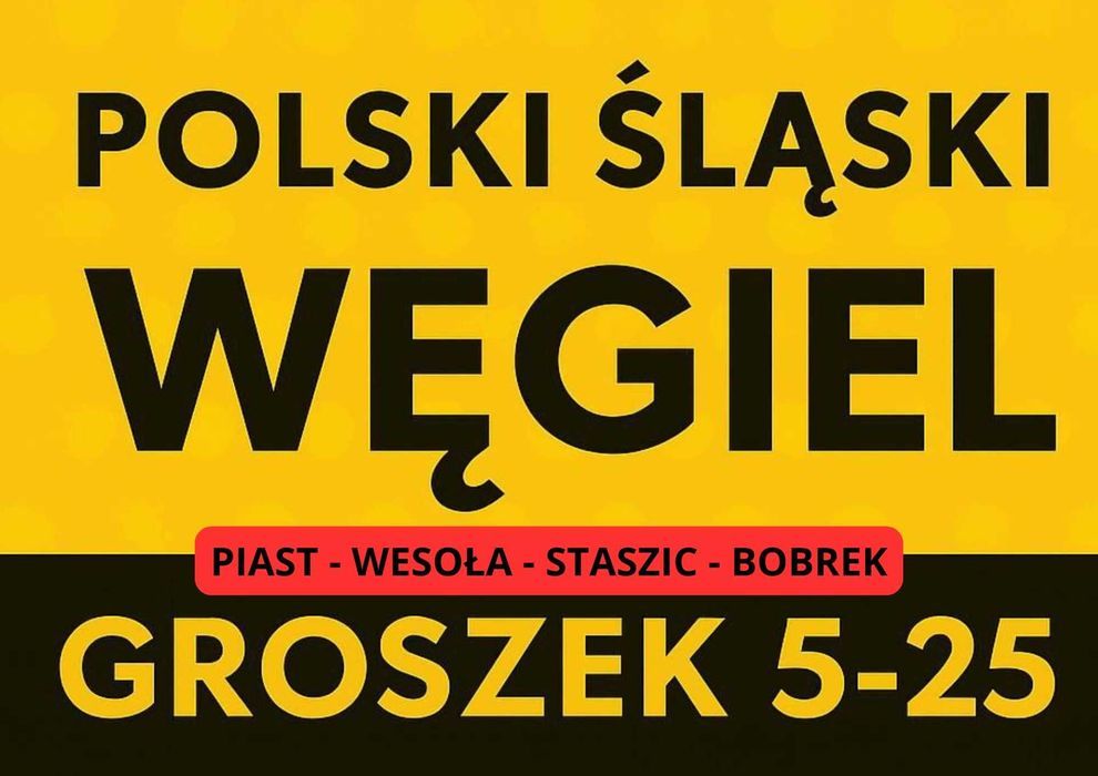 POLSKI WĘGIEL : GROSZEK 5-25, 26-28MJ - Transport Gratis !