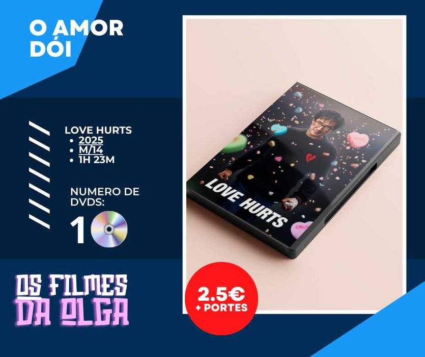 DVD Filme O Amor Dói