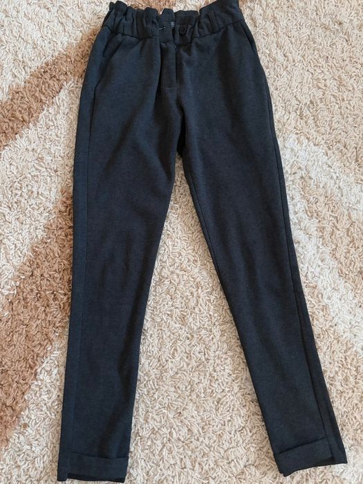 Жіночі штани-чінос/сліми з високою талією (Paperbag/YINGGUOXIANG)