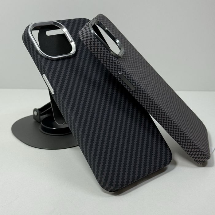 Чохол iphone 13/ 14 карбоновий з MagSafe. Чехол айфон 13/ 14 карбон