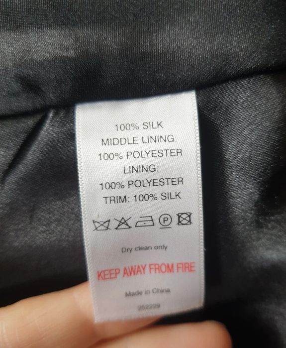 Monsoon _sukienka  Maxi 100 % jedwab M