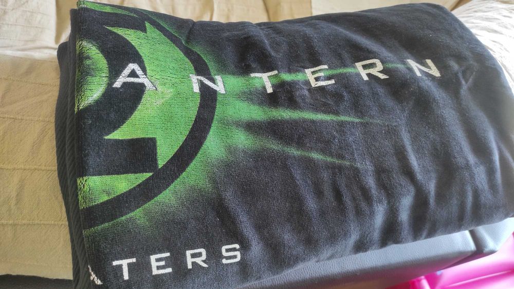 Toalha praia Green Lantern DC Marvel