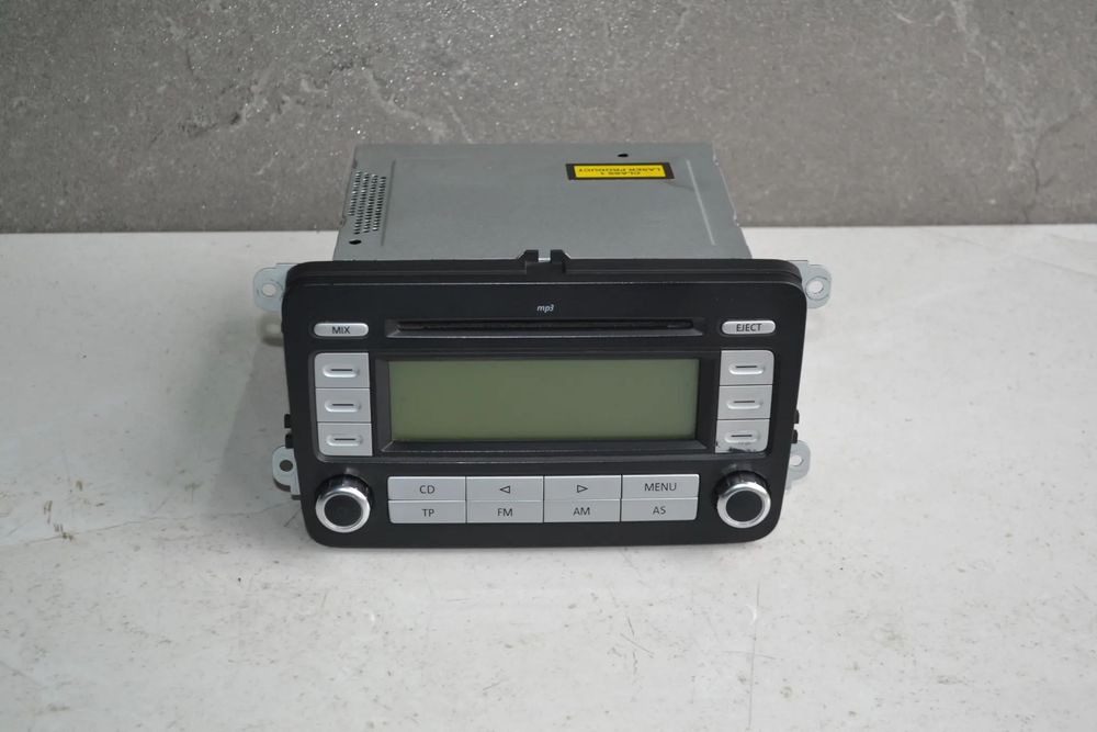 VW POLO 6R GOLF V VI PLUS PASSAT B6 B7 TOURAN CADDY RADIO SAMOCHODOWE FABRYCZNE RCD300 1K0035186AF KOD