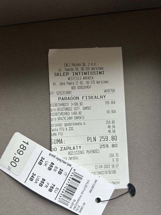 Nowa bielizna Intimisimi