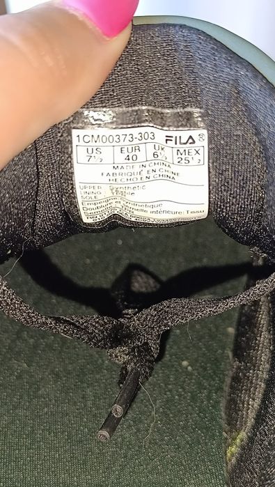 Sapatilhas fila novas