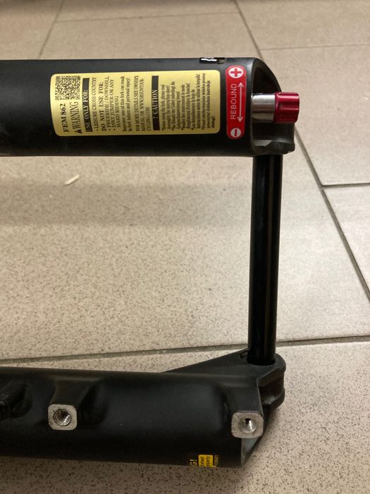 Amortyzator rowerowy SR SUNTOUR XCR RL-R 34, skok 120mm, koło 29"