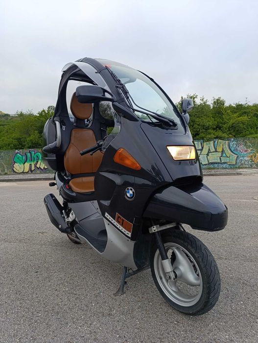 BMW C1 200 2002 – 55.100 km – Revisão feita – Única que dispensa capacete