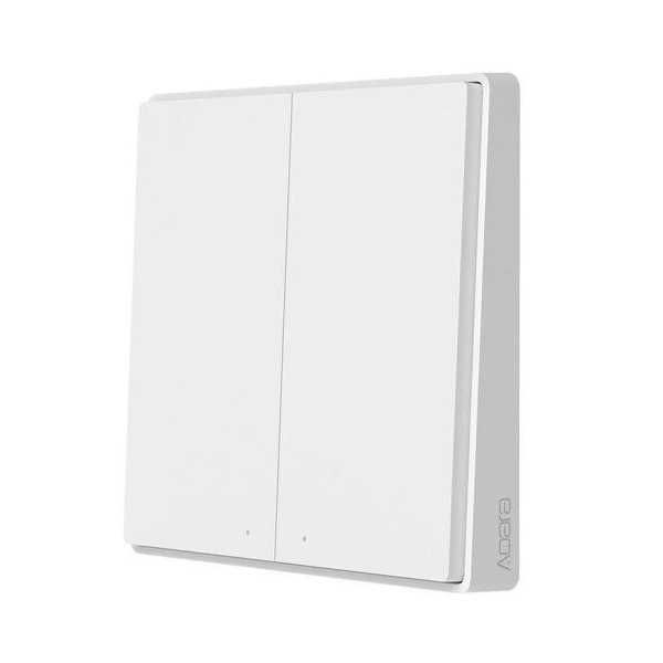 Przełącznik 2 przyciski Aqara Smart Wall Switch D1 (With Neutral) biały