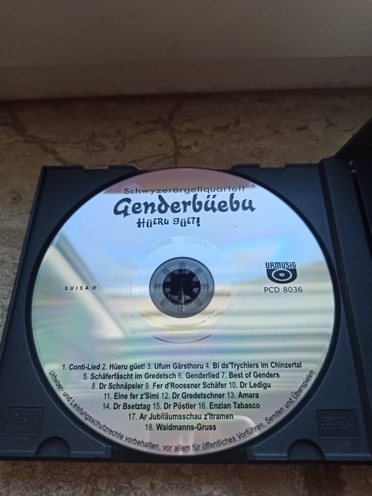 Płyta Schwyzerörgeliquartett Genderbuebu Hueru guet!-