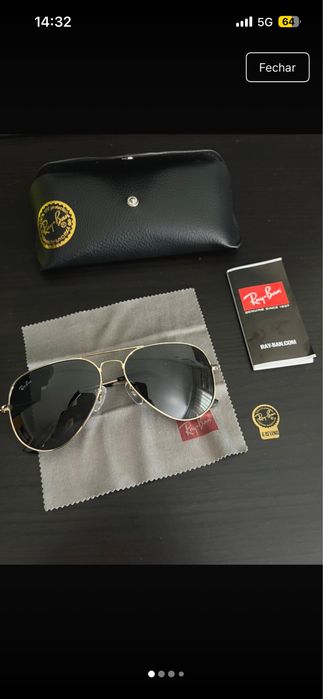 Oculla de sol Ray Ban aviador