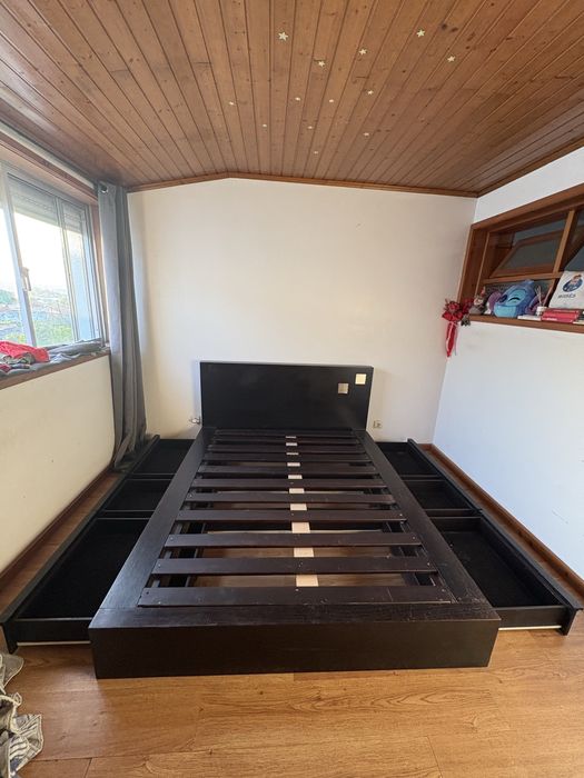 Cama rustica 6 gavetas !!