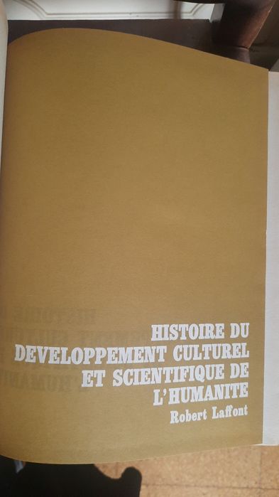 Histoire de l'humanite