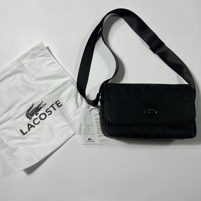 Сумка Lacoste monogram chantaco сумка лакост монограмна на магнітах