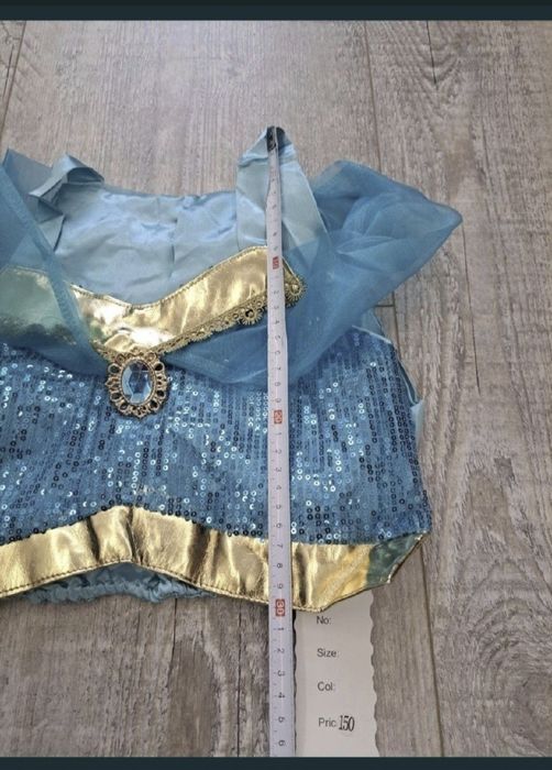 Rozm 140/146 (150) - Przebranie, strój Alladynka, Księżnicza Jaśmina