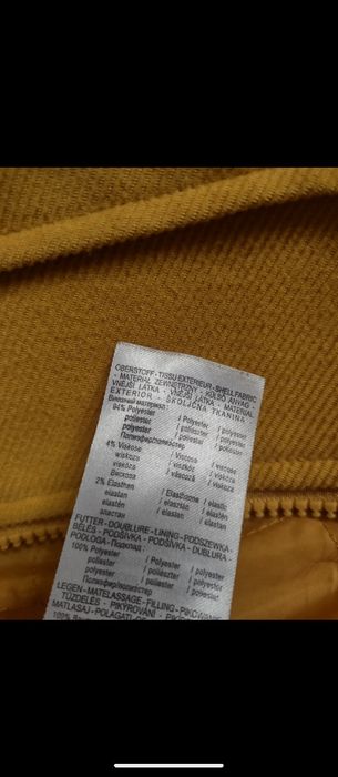 Orsay musztardowa kurtka budrysówka/ płaszcz damski rozmiar M