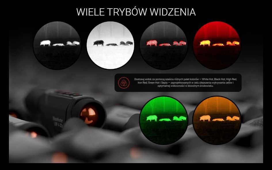 ATN BlazeHunter 635 LRF 35mm termowizja monokular termowizyjny