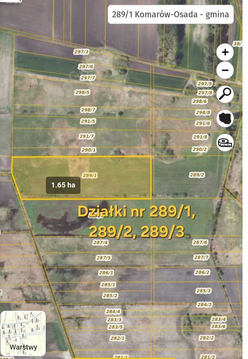 8,5 ha CZARNOZIEM mix kompleks działek