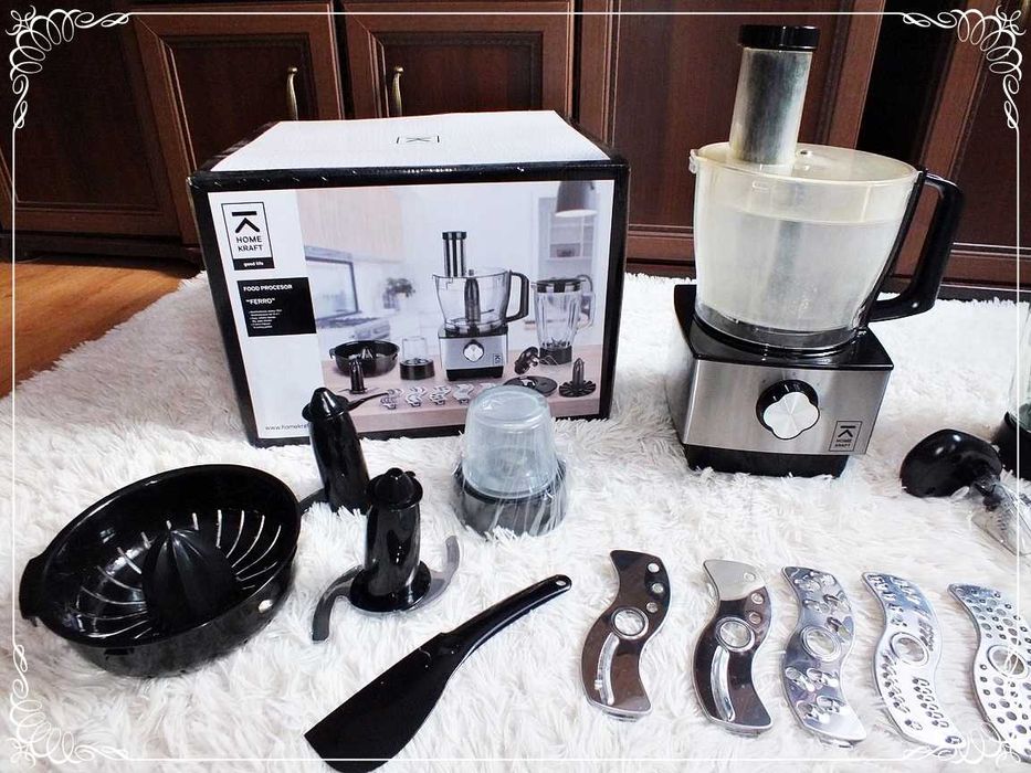 Robot kuchenny FERRO 15w1 mikser blender Mocny silnik 1500W!