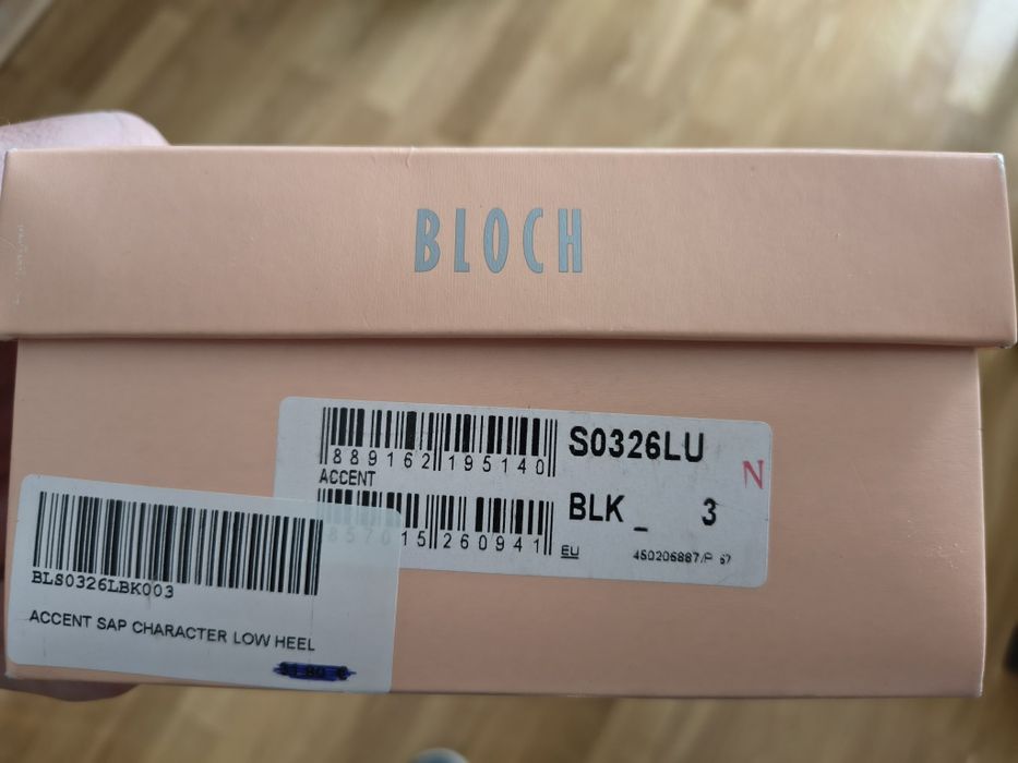 Sapatos Caracter Block Low Accent Tamanho 35