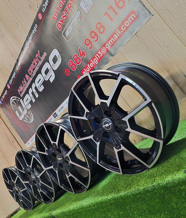 NOWE ALUFELGI OPEL 16x4x100 - Adam,Astra,Corsa,Combo, Meriva