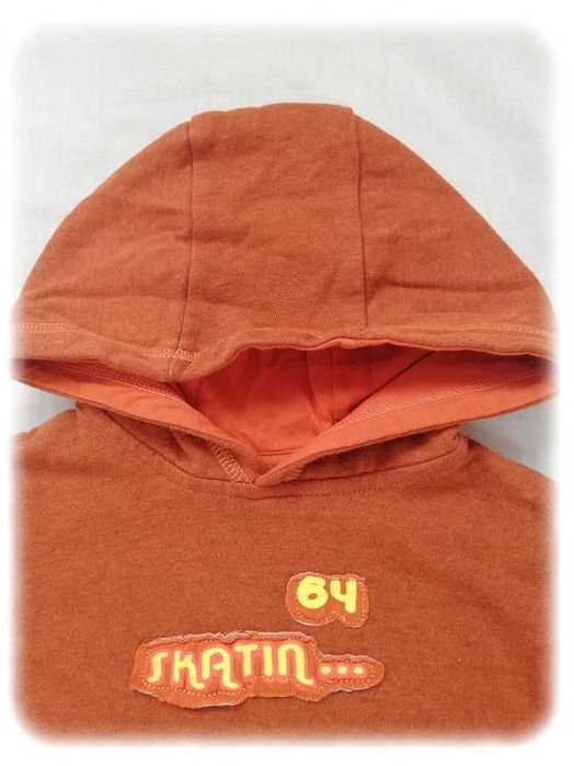 BLUZA chłopięca ceglana SKATIN rozm 110/116