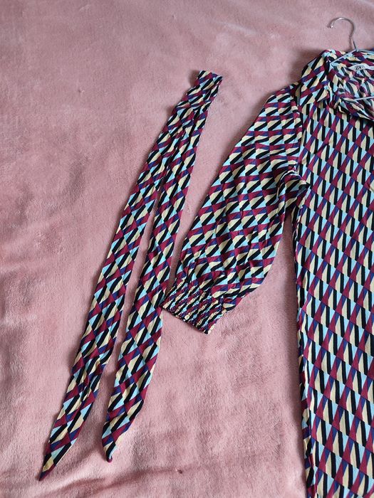 Плаття міді жіноче Zara 4786-258-400 M різнобарвне