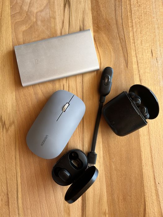 Мишка блютуз працює, Павер, наушники на запчасті