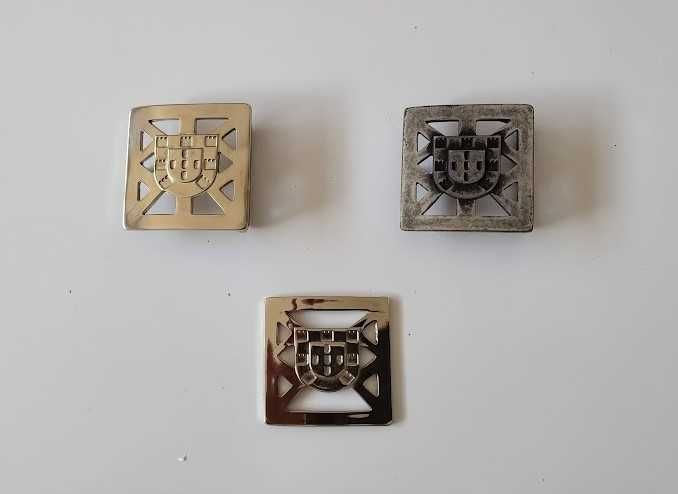 Fivela de cinto ou adorno das 5 quinas portuguesas