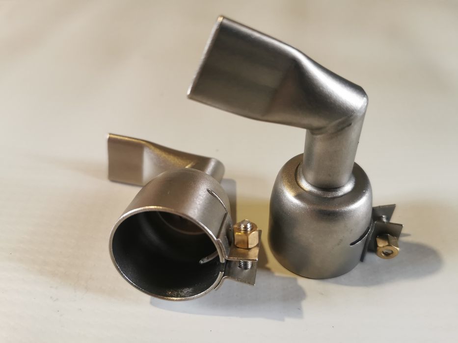 Щелевые насадки для ПВХ мембраны. Лайнера. Насадки под пруток Leister