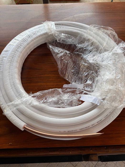 Tubo cobre Isolado Ar Condicionado