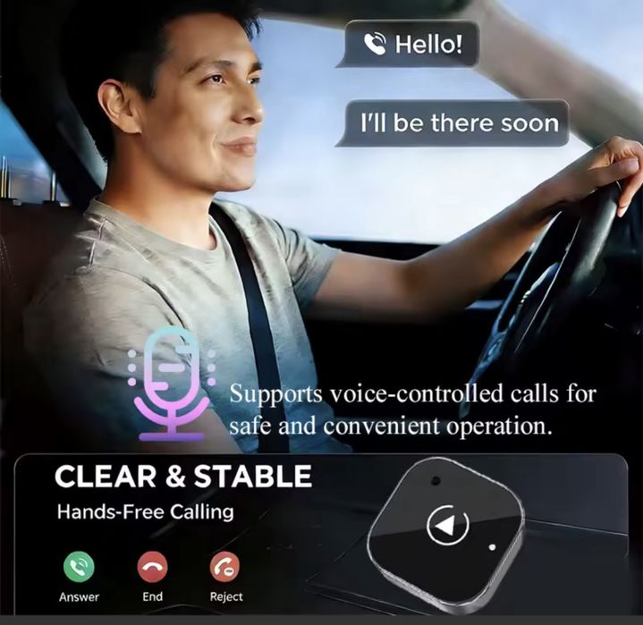 Carplay & AndroidAuto adaptador pen wireless