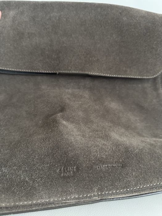 Сумка замшева  gourmete celine bag