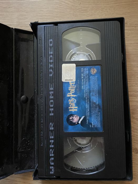 Kaseta VHS video Harry Potter i kamień filozoficzny