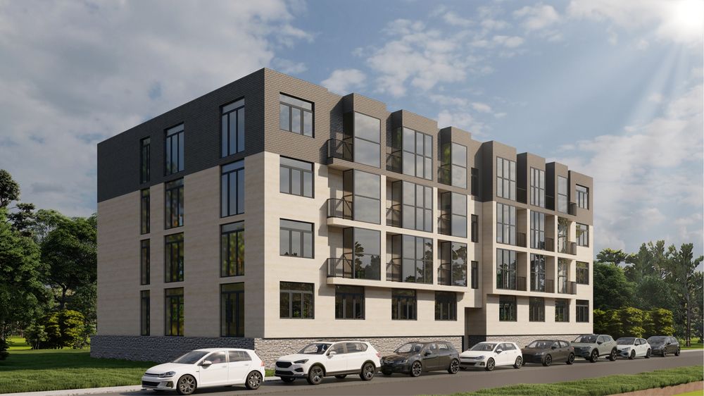 Квартира в новому будинку біля лісу!