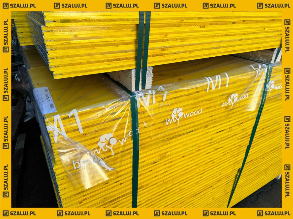 Płyta szalunkowa okuta trójwarstwowa premium szalunki stropowe