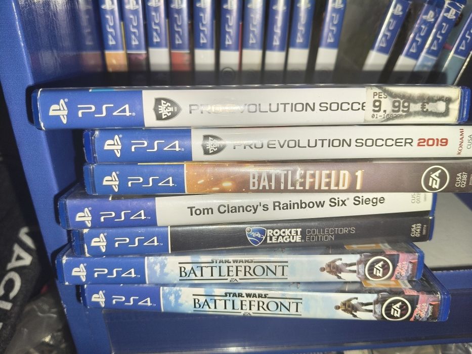 Jogos PlayStation 4,5 e comandos