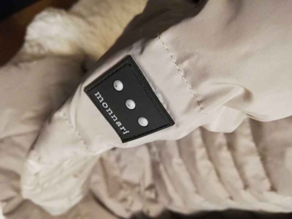 parka puchowa Monnari L 40 płaszcz puchowy Monnari L 40 szara