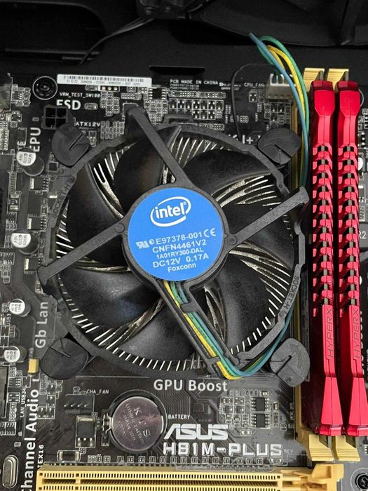 Combo i5 4670k + Asus HB1M-Plus + 16 GB DDR3 HyperX