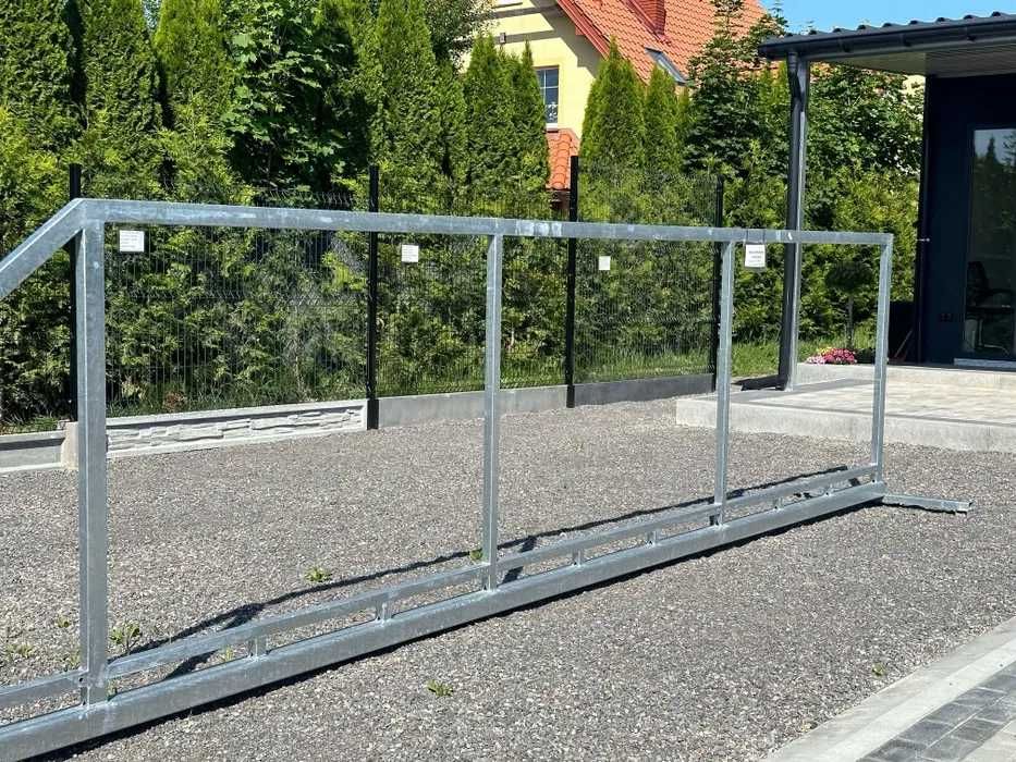 Brama przesuwna 4m lub 5m ocynkowana i malowana proszkowo