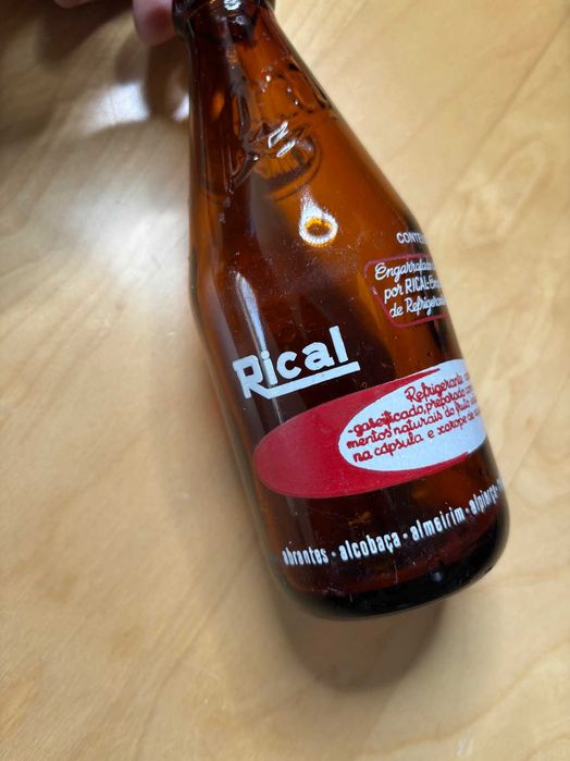 Garrafas pirogravadas antigas/vintage - Rical