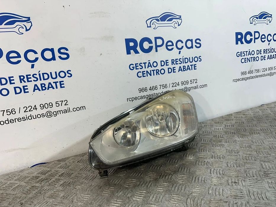 Oticas Farol Frente Frontal Esquerda Direita Original Ford C-Max I 1