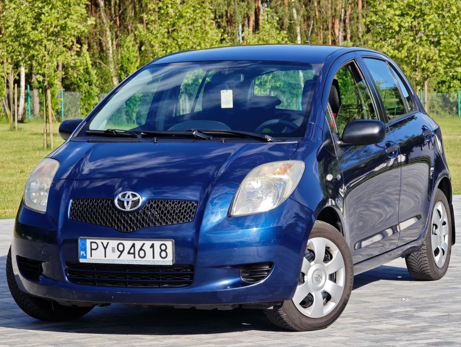 Toyota Yaris 1.3 bennzyna 5 drzwi KLIMA polski salon  , zadbana