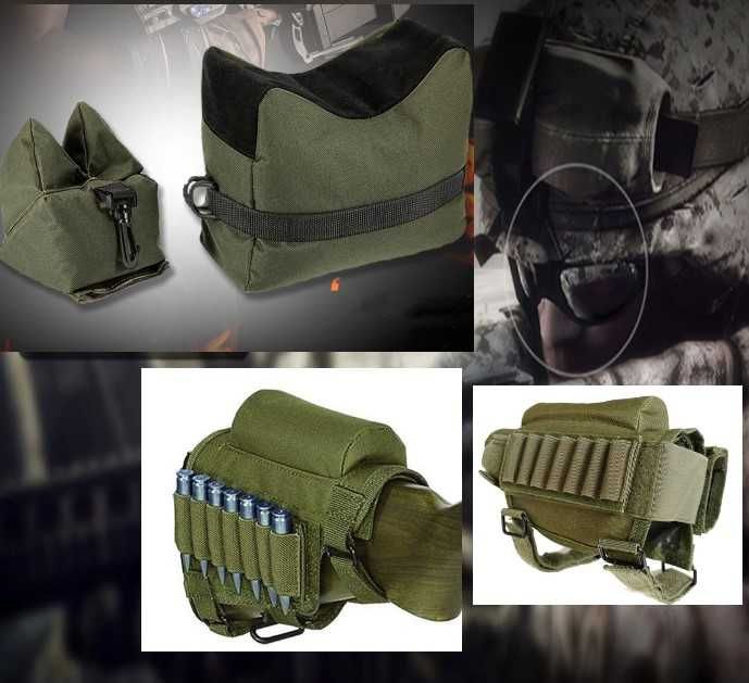 2 в 1 Чехол(щека) на приклад(ЕС,Польша) + Тактическая подушка 2шт .