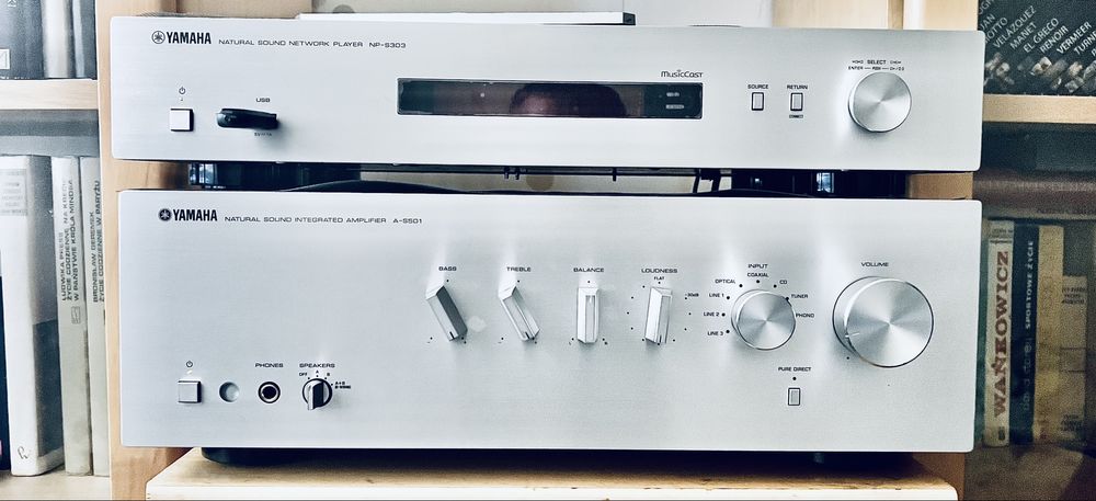 Niemodyfikowana Yamaha NP-S303