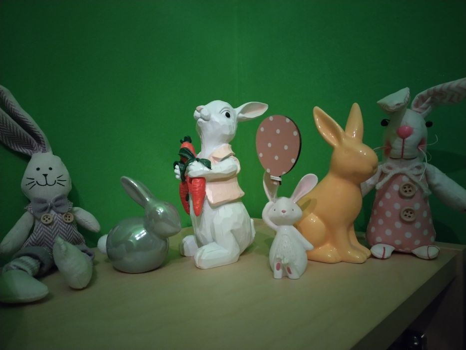 Króliki zające Wielkanoc