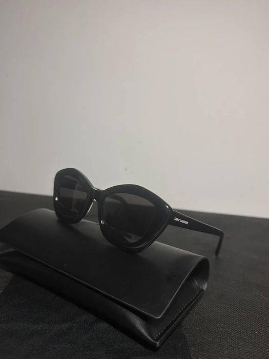 Okulary Saint Laurent SL68 001 Cat-Eye | Stan BDB | Full Set | YSL