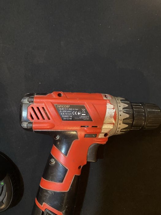 Wkrętarka akumulatorowa Miktool RED NPK108P 10.8V ładowarka zasilacz