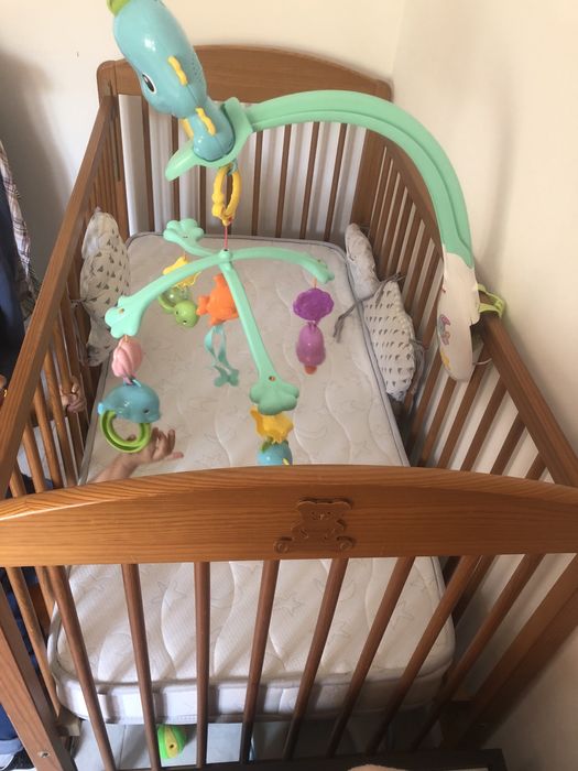 Cama de grades de 1.20 x 60