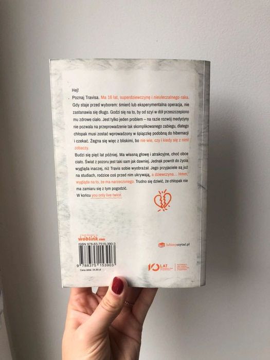 Chłopak, który stracił głowę John Corey Whaley (okładka miękka)